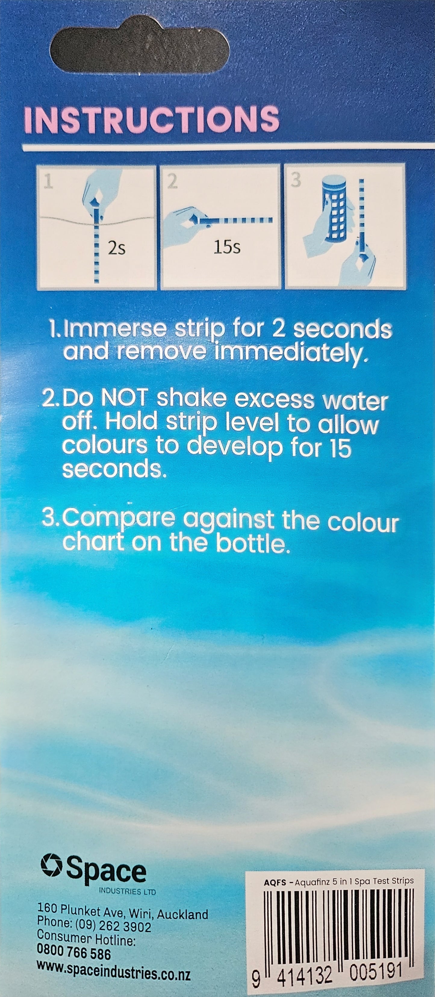 5 in 1 Test Strips