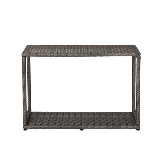 Wicker Open Storage Straight - Display Stock