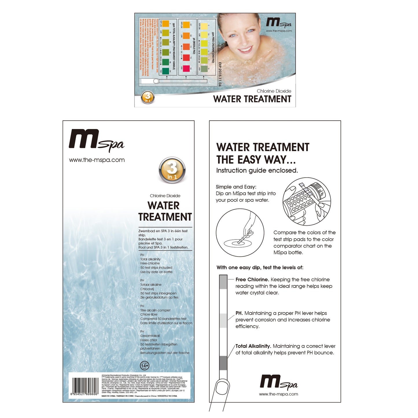 3 in 1 Test strip