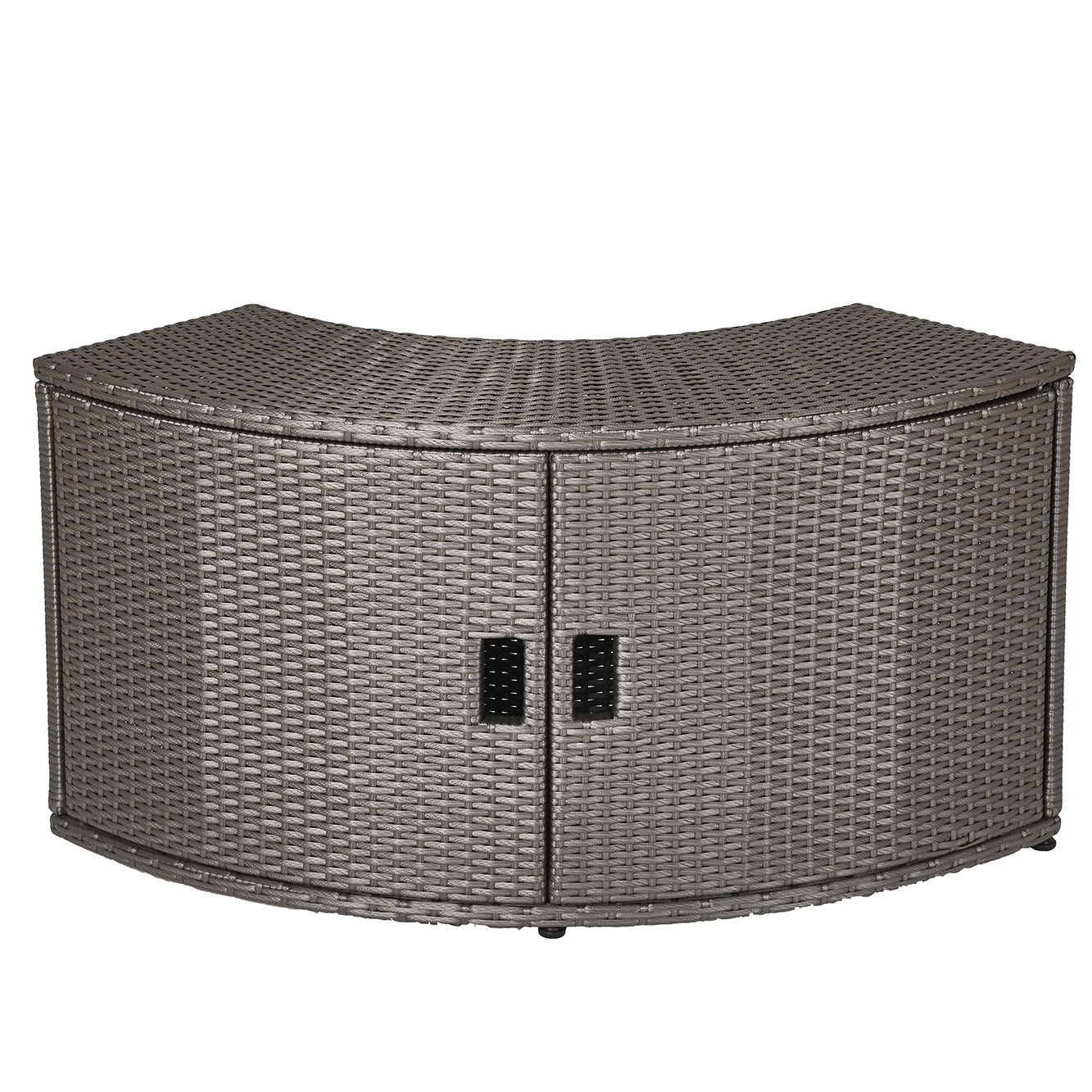 Wicker Closed Cabinet (for Square Spas) (Store Display - Pick-Up Newmarket Store Only)