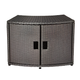 Wicker Cabinet Round