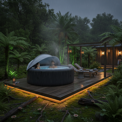 Spa Pool Hot Tub Canopy Cover - portablespas nz