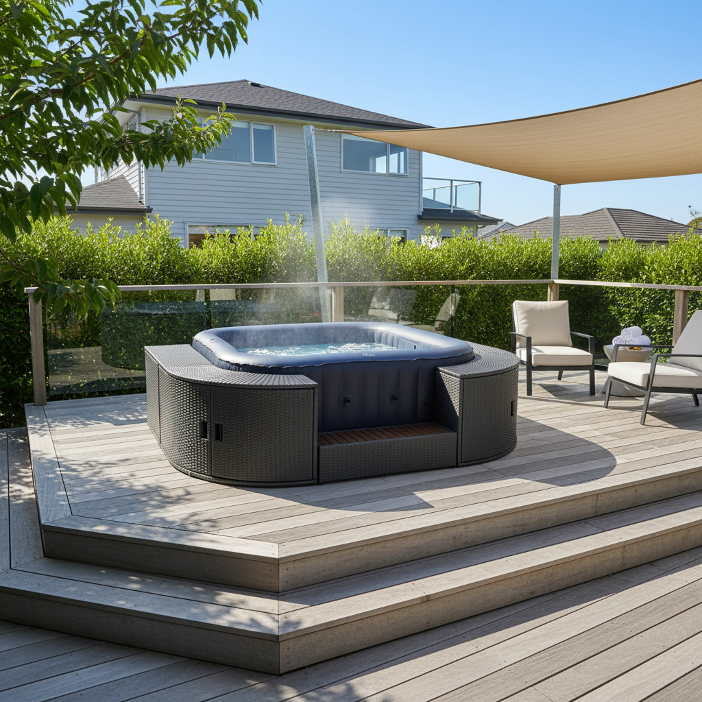 Wicker 3-piece square set